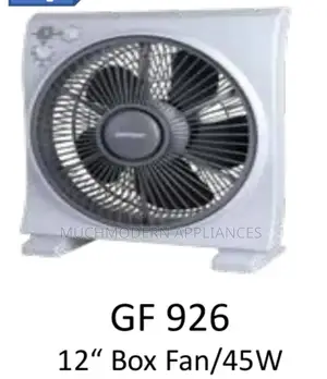 Geepas 12" Box Fan GF 926 /45w