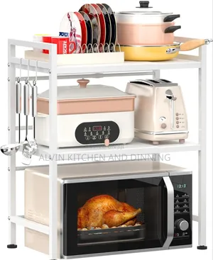 Microwave Oven Rack, Kitchen Spice Organizer