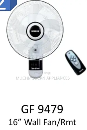 Geepas GF 9479 16” Wall Fan/Remote
