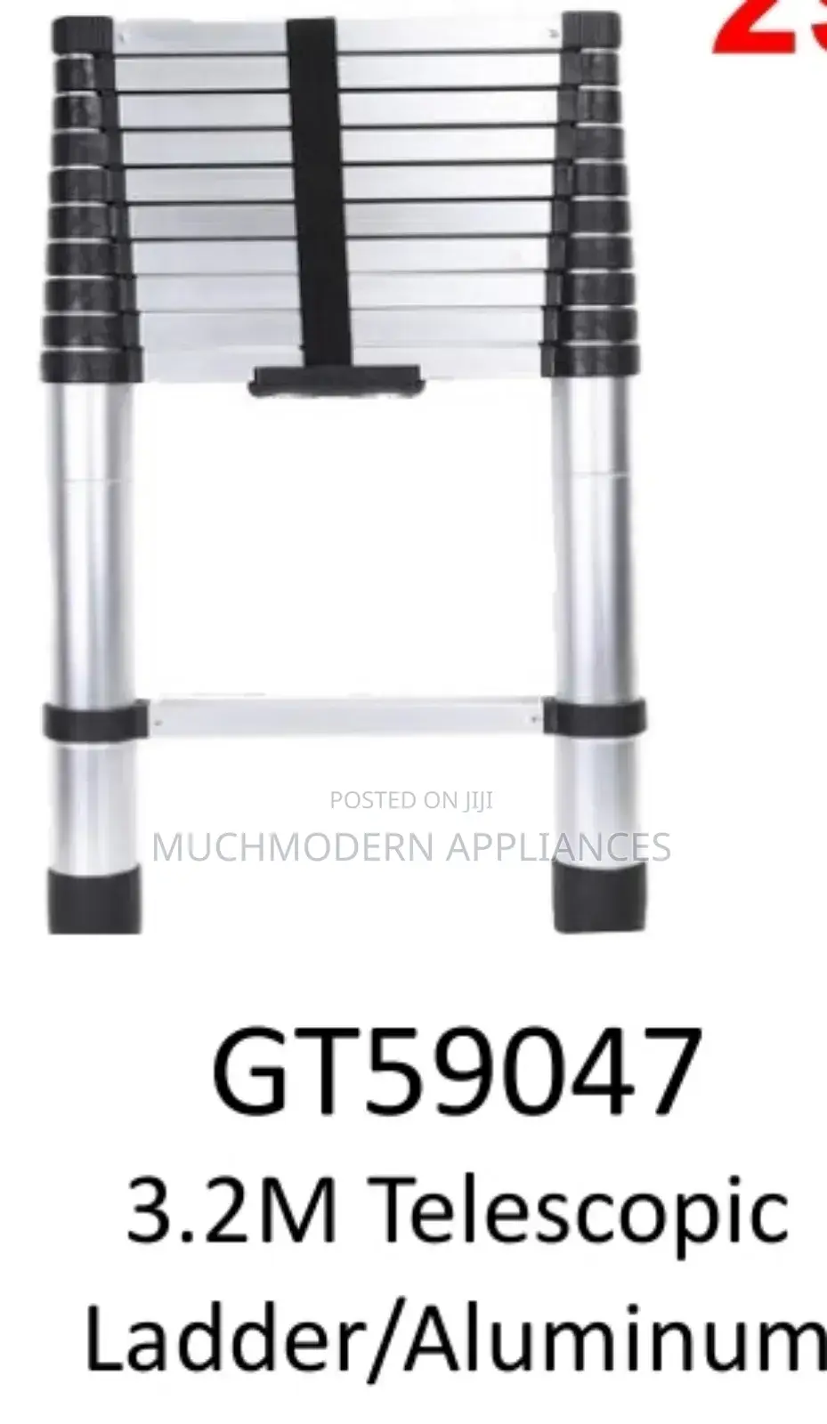 Gt59047
3.2M Telescopic 
Ladder/Aluminum