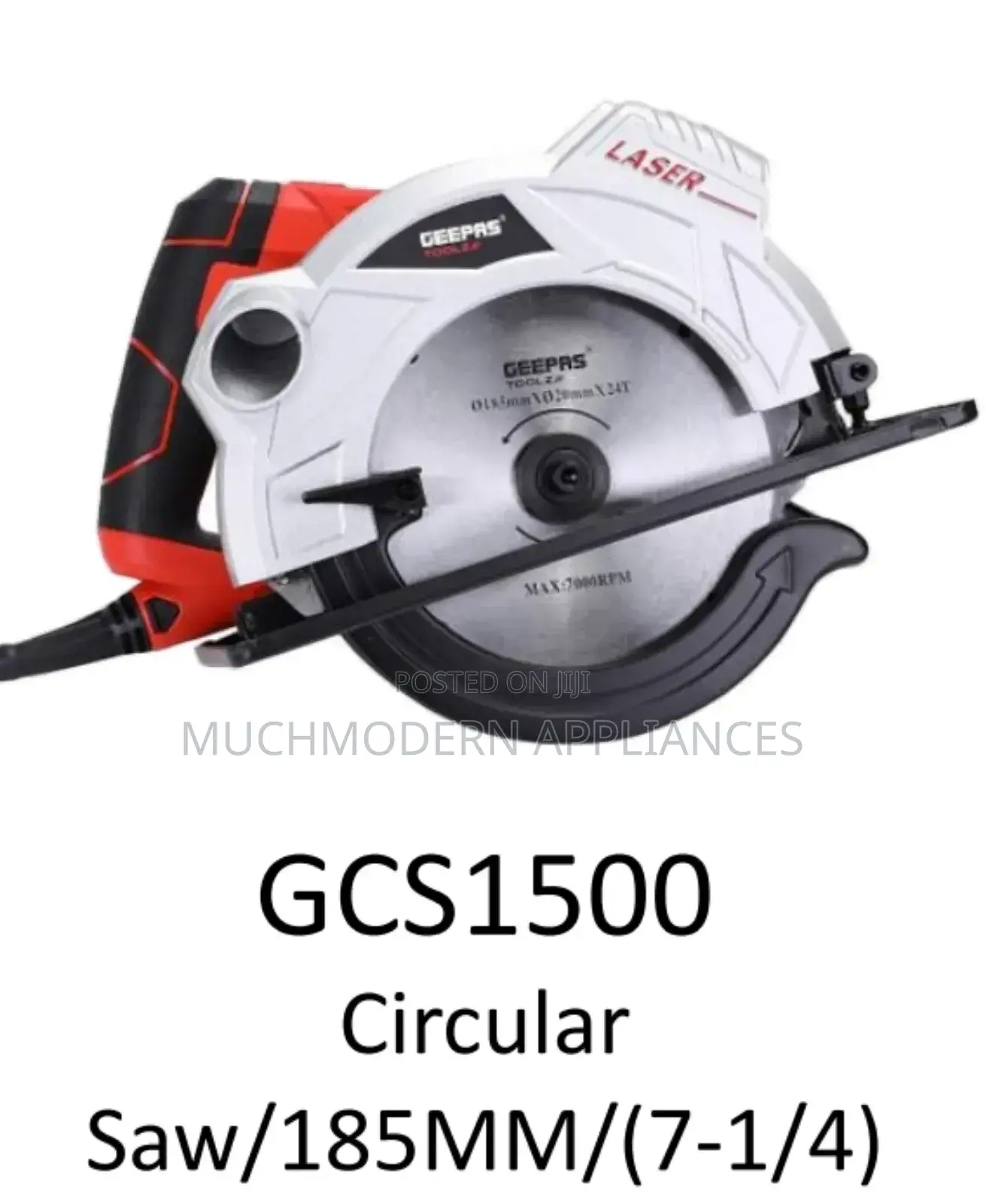 Gcs1500
Circular 
Saw/185mm/(7-1/4)