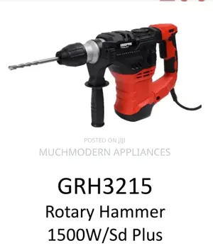 Grh3215
Rotary Hammer 
1500w/Sd Plus