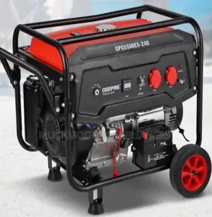 GPG 5500
Petrol Generator
5.5kw/Output 
5500w/13.0 
Hp