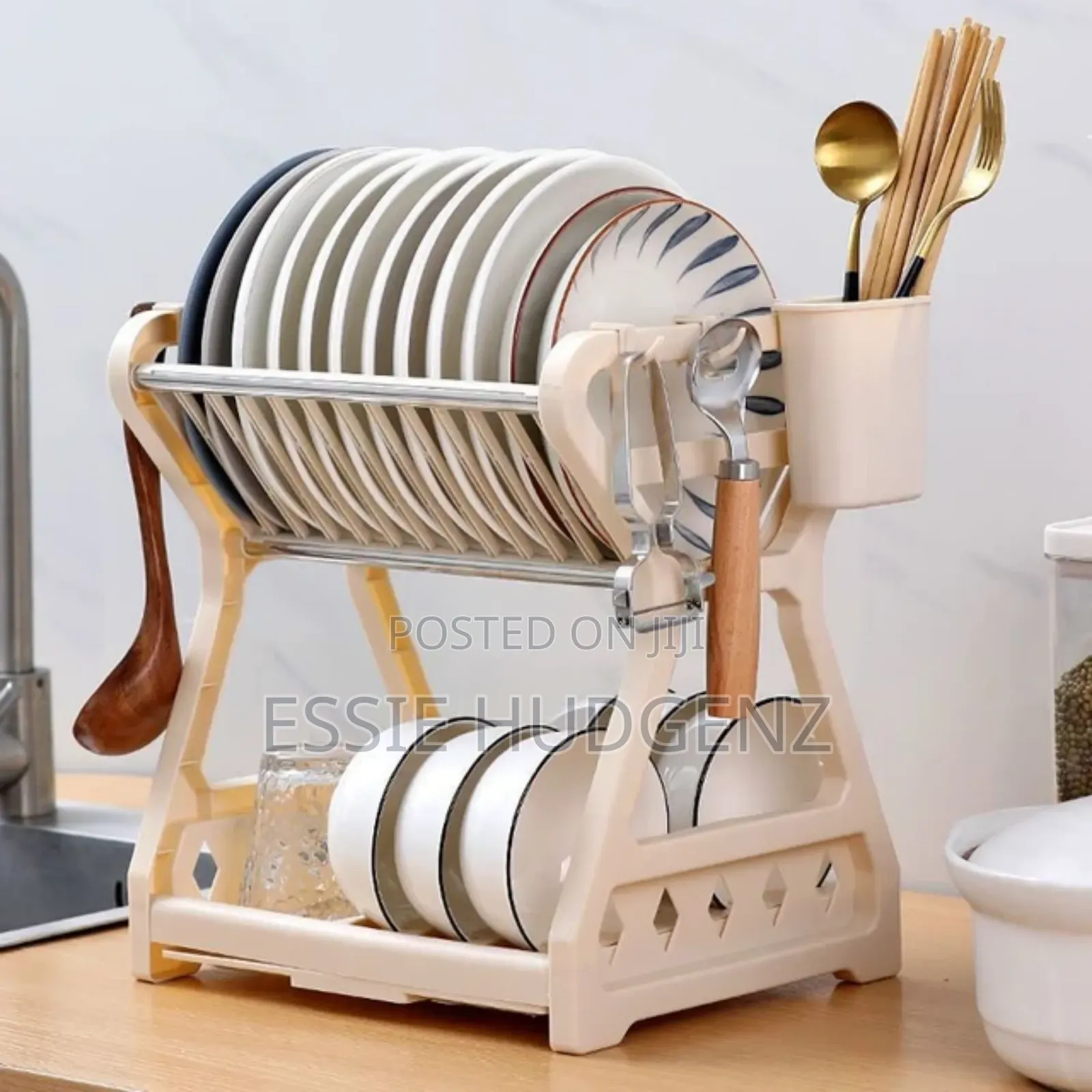 Double Layer Dish Drainer