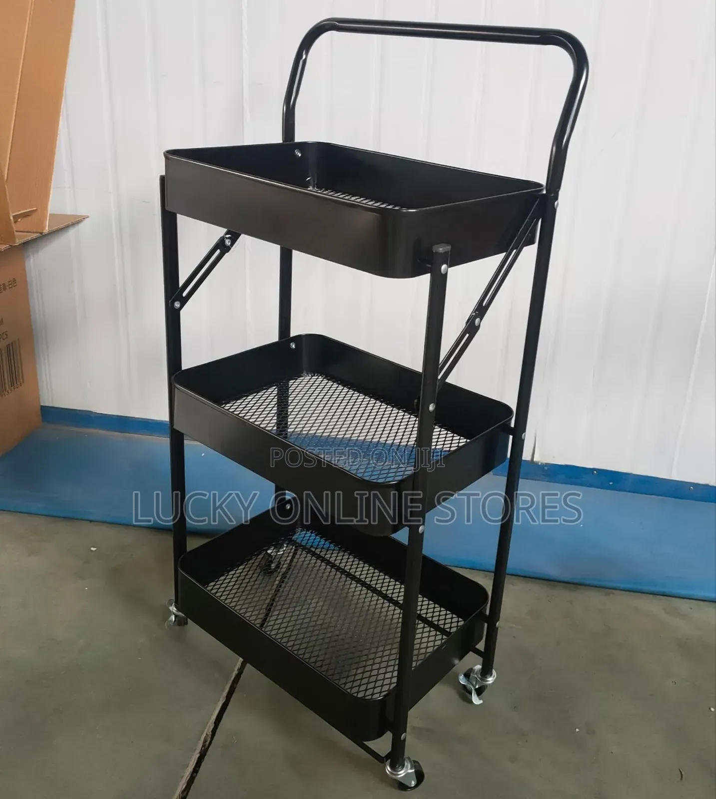 3 Tier Rolling Cart Kitchen