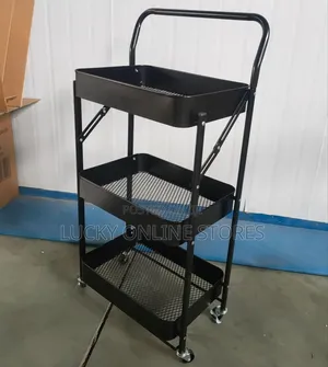 3 Tier Rolling Cart Kitchen