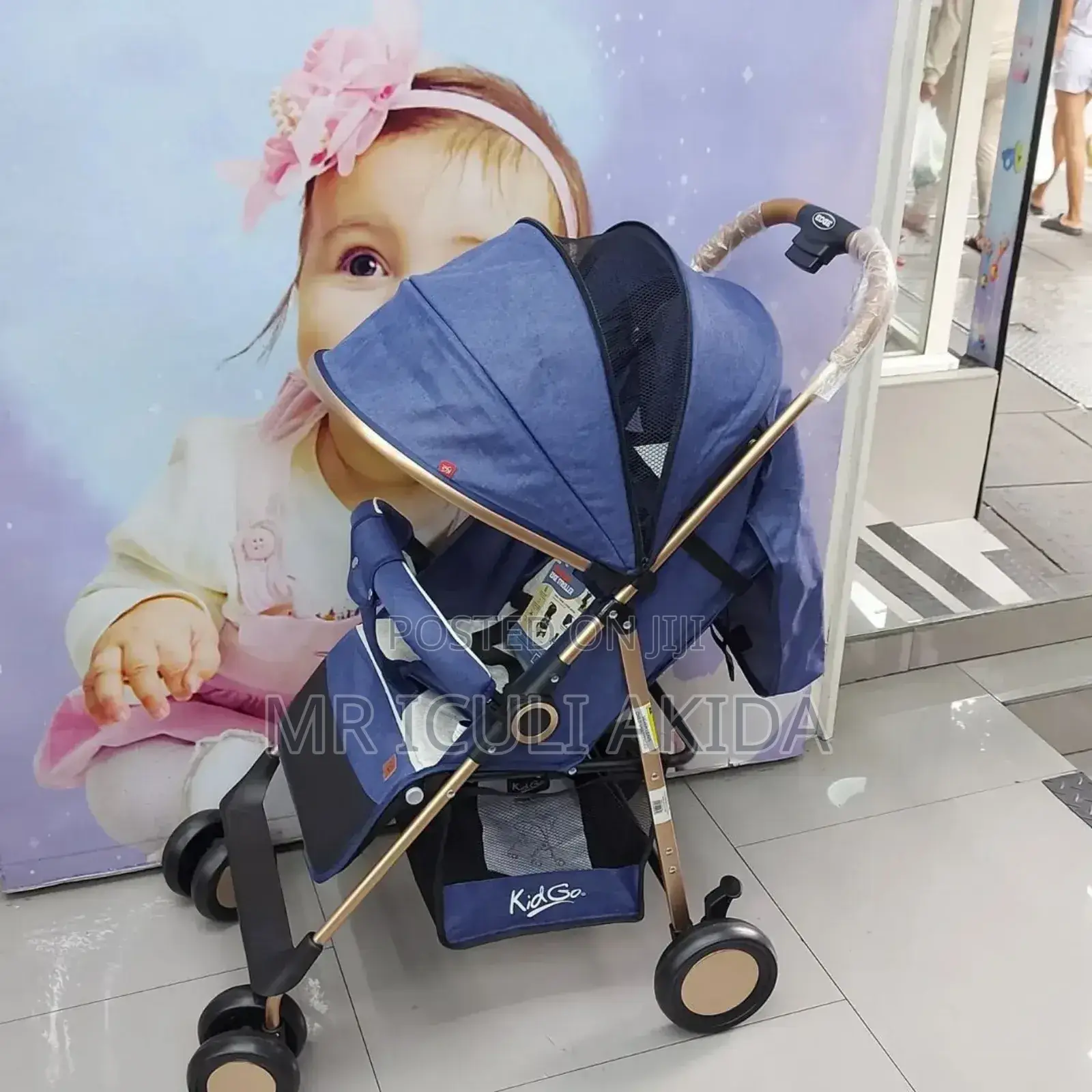 Newborn Light Summer Folding Reclining Umbrella Stroller