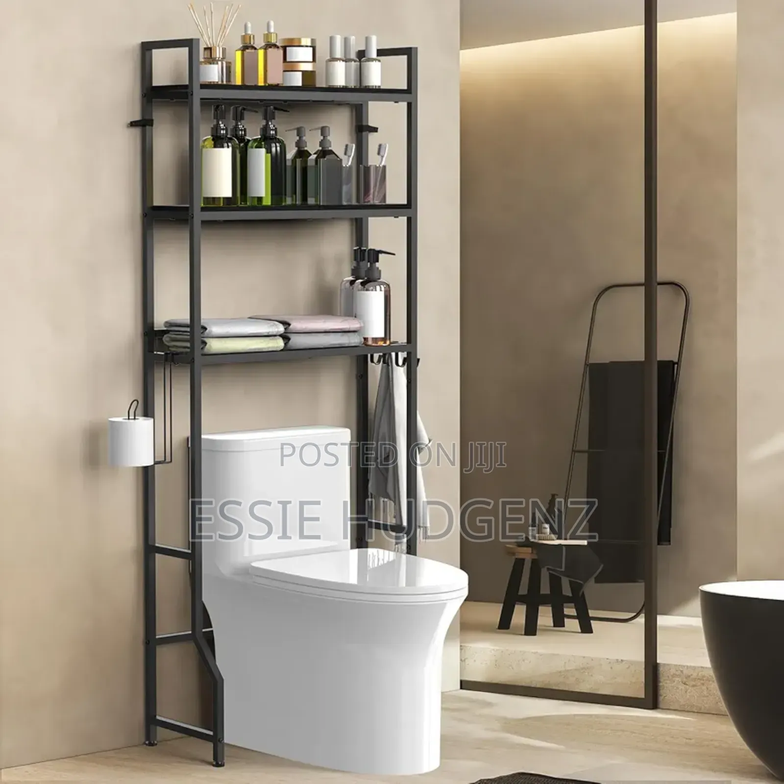 Over Toilet Bathroom Organizer Rack