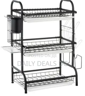 Metallic 3 Layer Rack