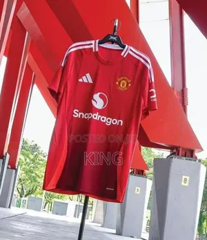 Cheerful Manchester United Home Jersey 24/25