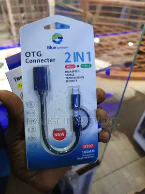 OTG Connector. 2in1 Micro+Type C.