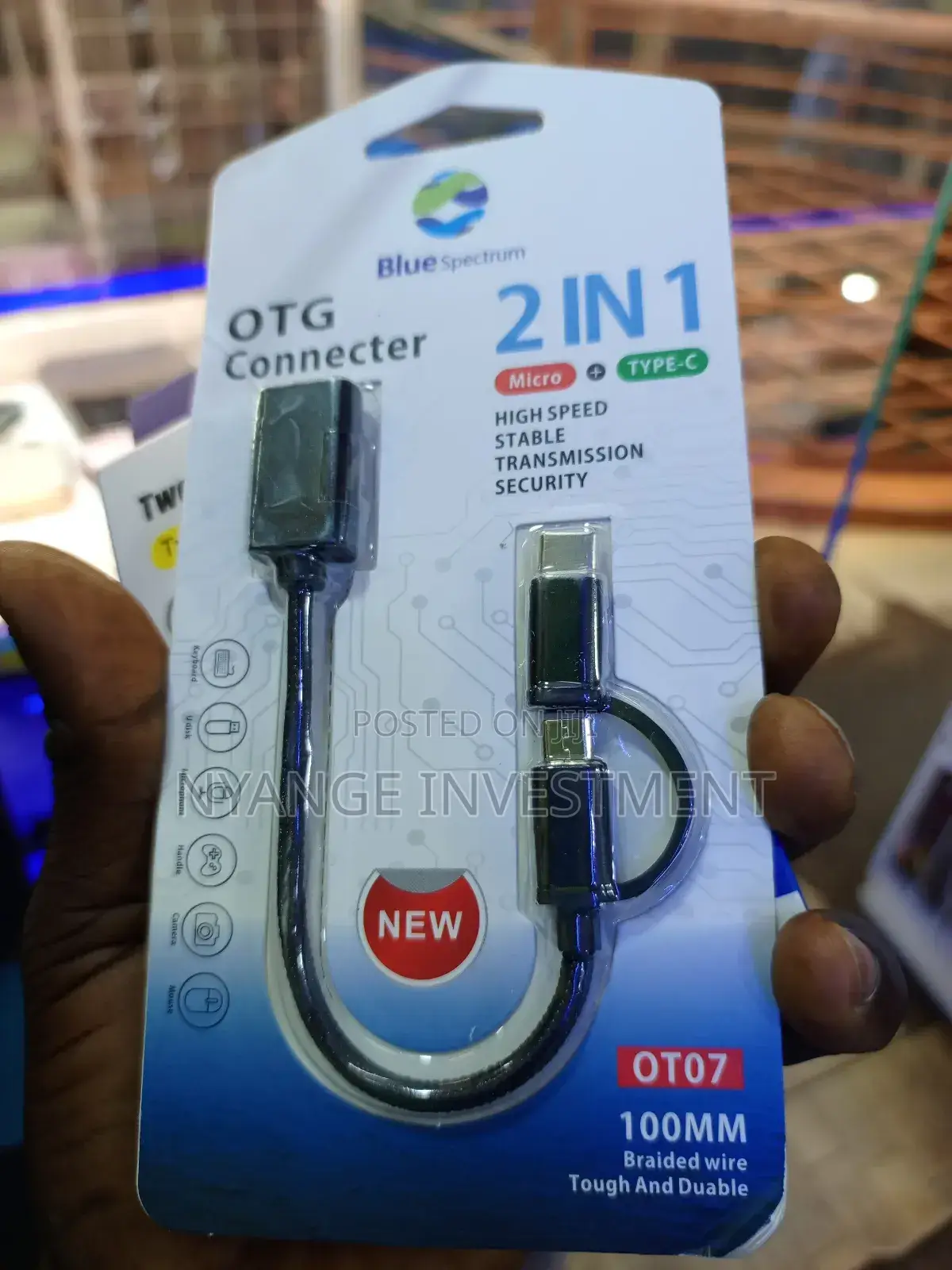 OTG Micro Usb-C Connector