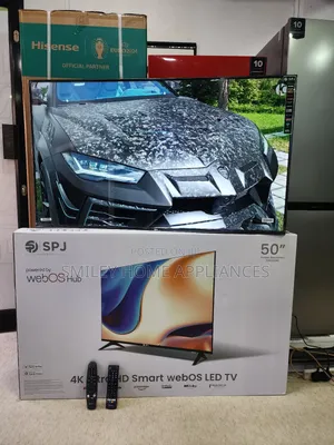 SPJ Flameless 50inches WEB OS Smart Tv