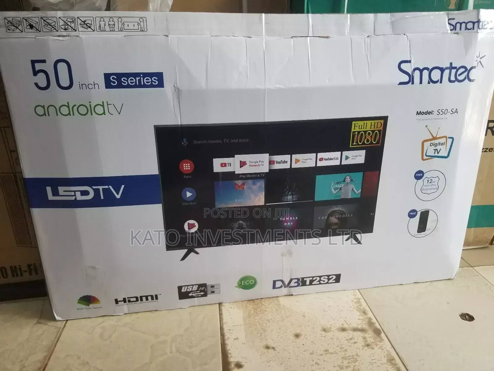 50inches Smartec Tv