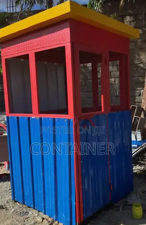 Portable Security Guard House Installation