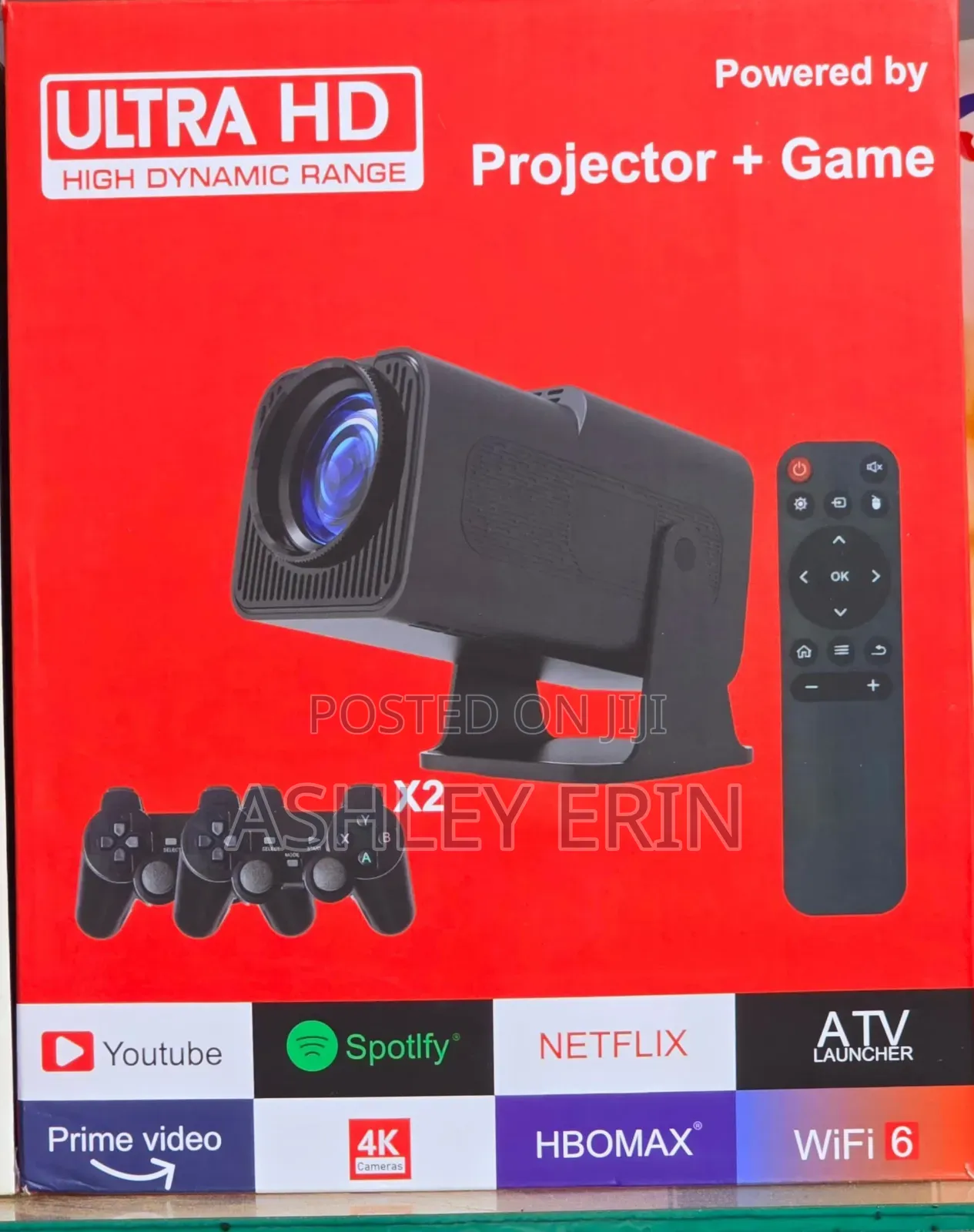 Ultra HD Projector With Game
