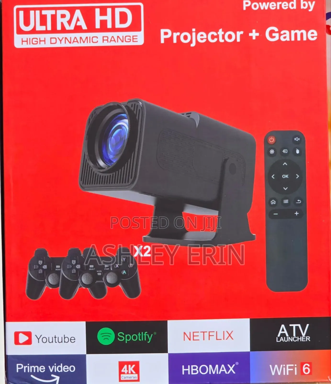 Ultra HD Projector With Game
