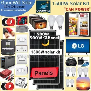 1500W Solar System Full Kit/ German Panels.