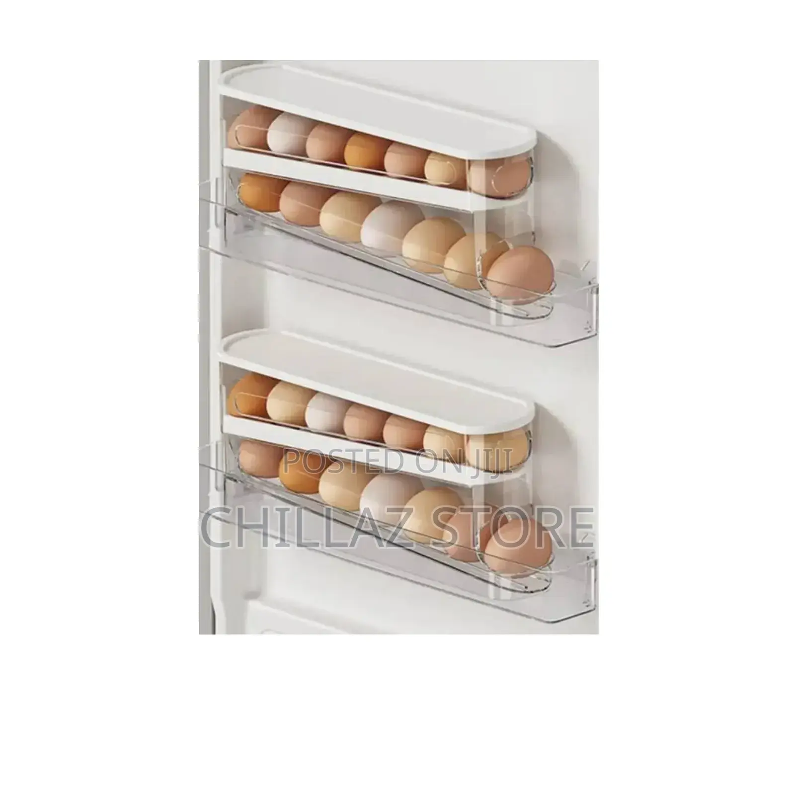 12pcs Double Layer Egg Storage Trays