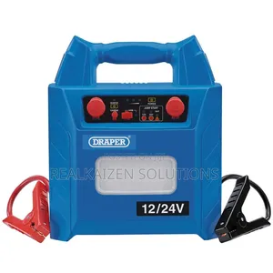 Uk Draper 12|24v Jump Starter With Ac|Dc Inverter 1500|3000a