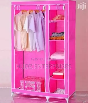 Wood and Cloth Closet 2columns