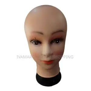 Female Head Dummy for Wigs - Bold Head.