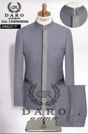 Men Suits Stand Up Suits/ Kawunda