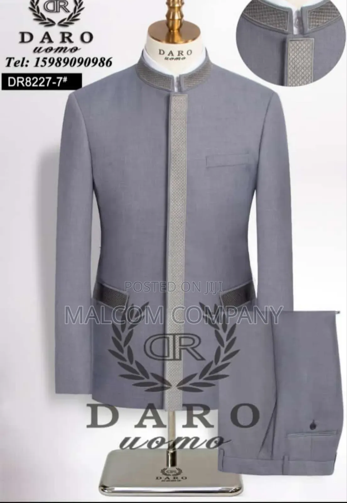 Men Suits Stand Up Suits/ Kawunda