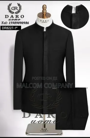 Men Suits in New Fashion ( Stand Up Collar)