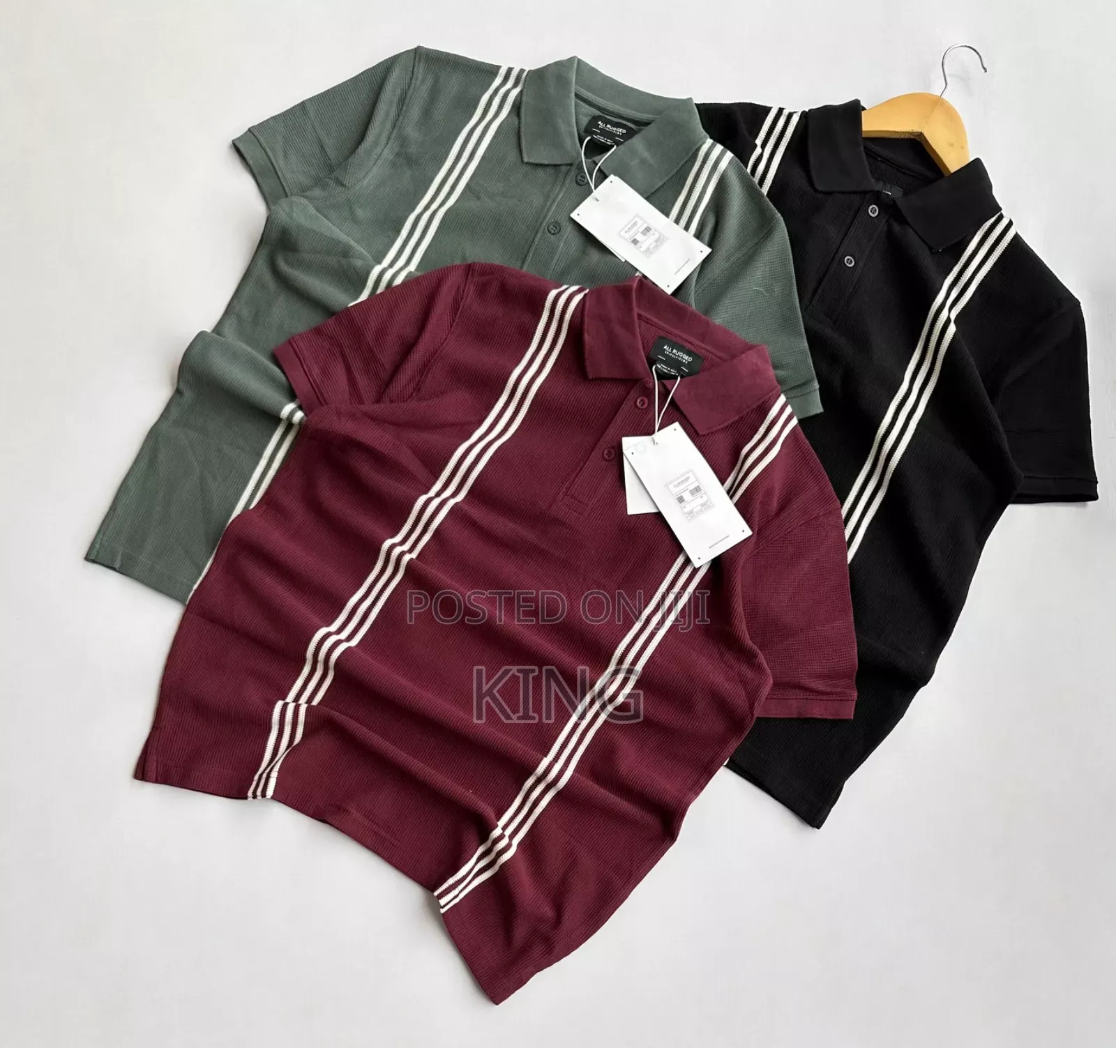 Classy Woven Polo Shirt