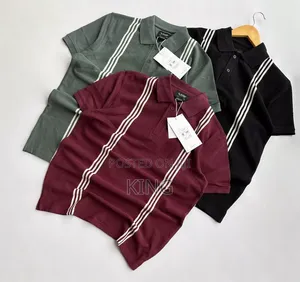 Classy Woven Polo Shirt