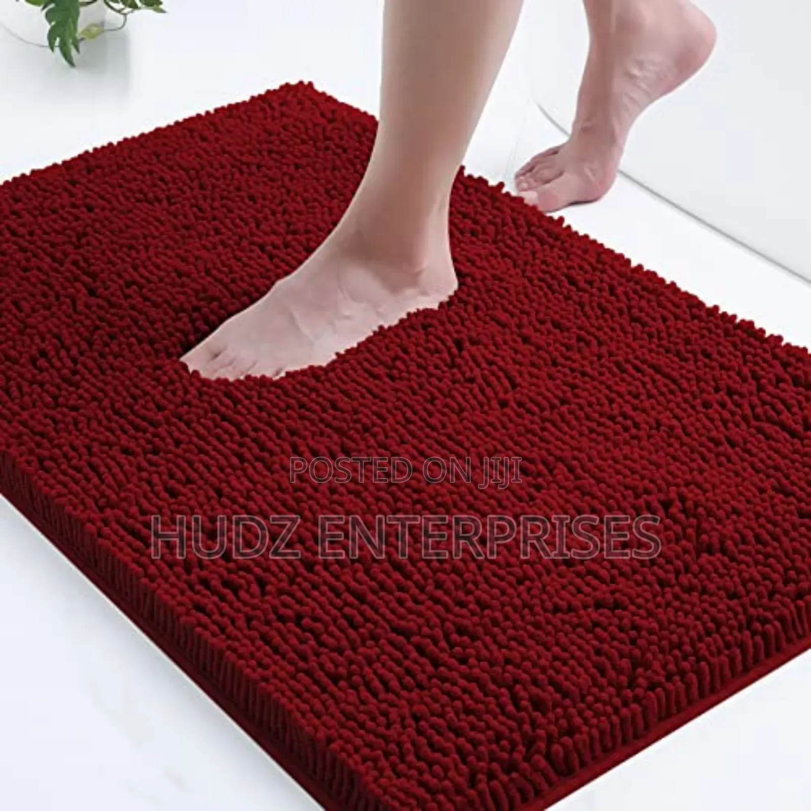 Door Mat Color Red
