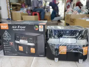 RAF 9.0L Dual Basket Digital Air Fryers \\ 1700w \\ R.5272 