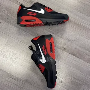 Legit Nike Air Max 90 Anthracite Mystic Red