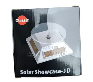 Multifunctional Mini Rotating Display Stand - Solar/ Battery