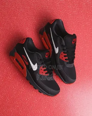 Solid Nike Air Max 90 Anthracite Mystic Red
