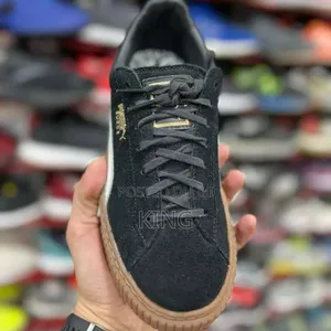 Factual PUMA Suede Platform Black Sneakers