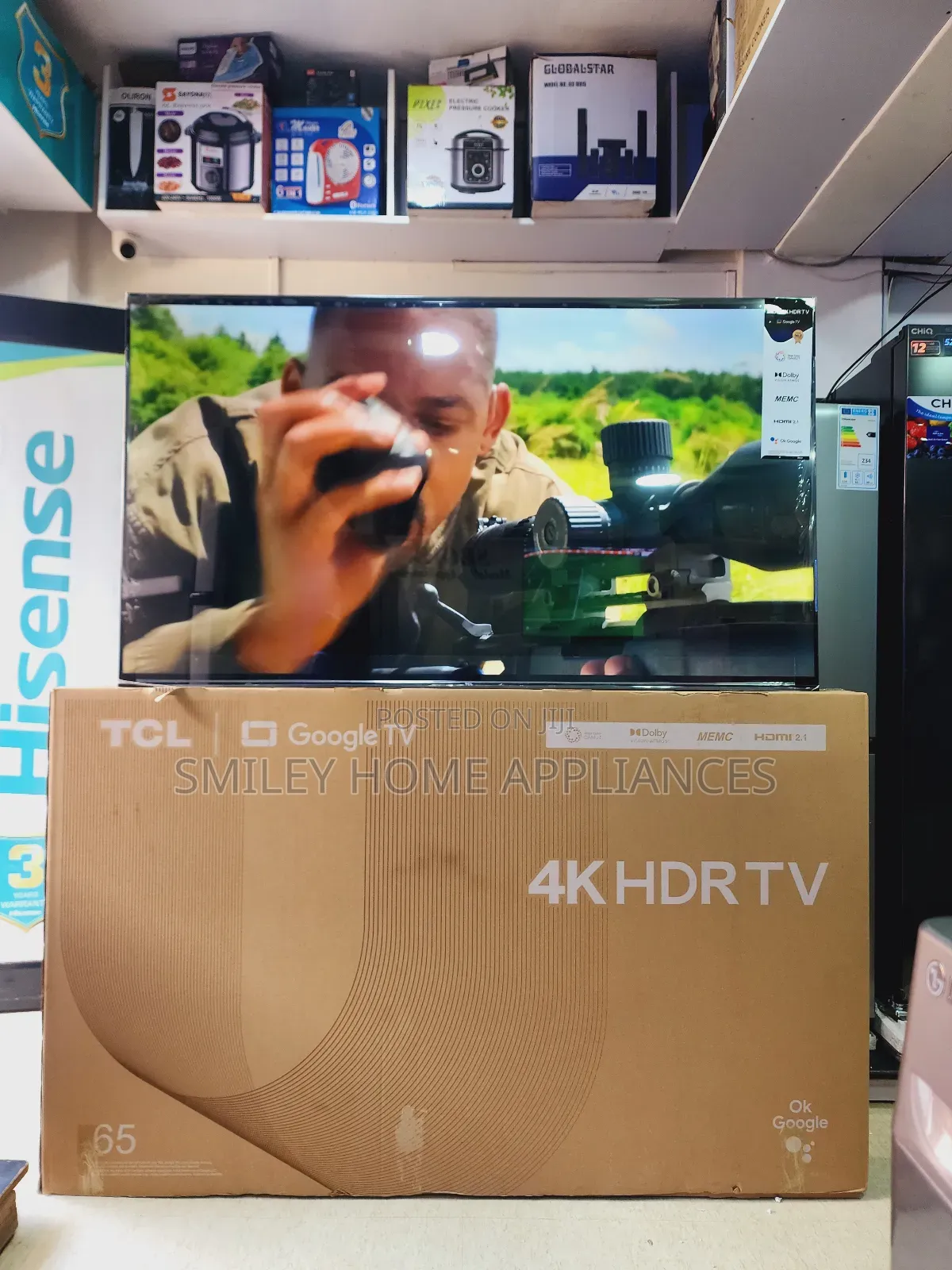TCL Android Ultra Hd Google 65inches