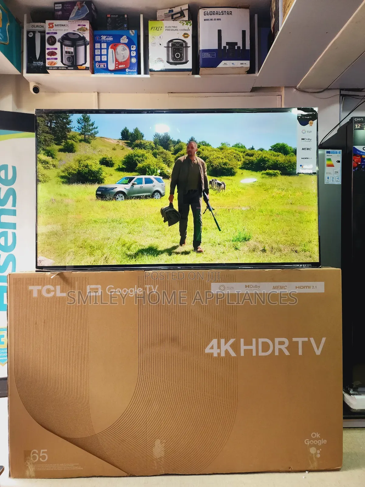 TCL Android Ultra Hd Google 65inches