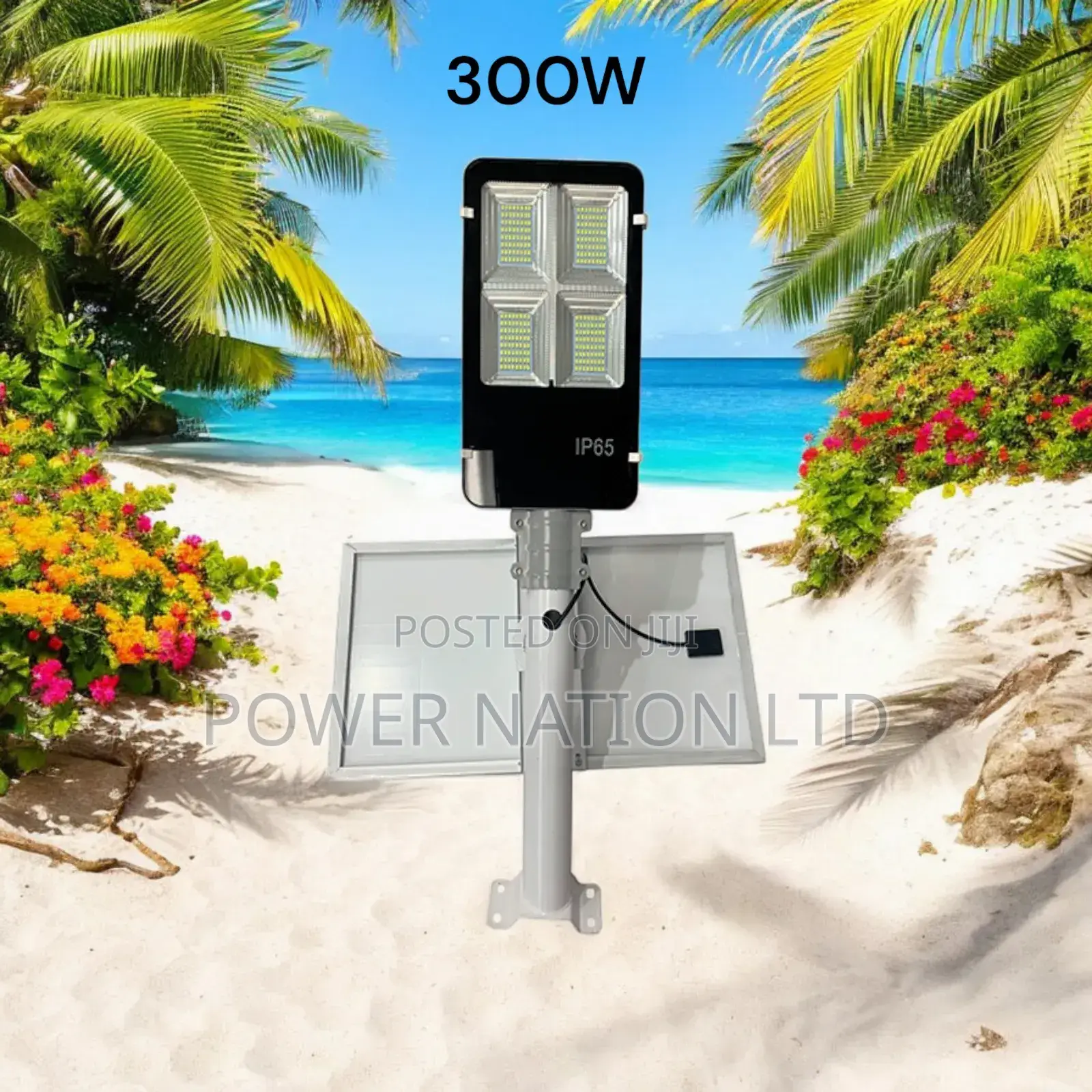 300w Solar Street Light With Separate Panel