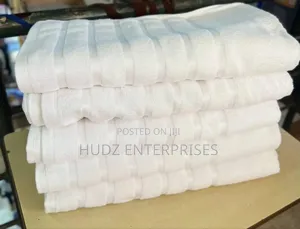 Large Towels White Color