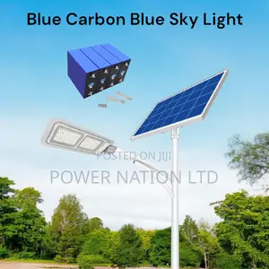 6.0 Blue Sky Blue Carbon Solar Street Light Heavy Duty