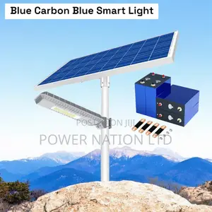 Blue Carbon Blue Fire Heavy Duty Solar Street Light 6.0
