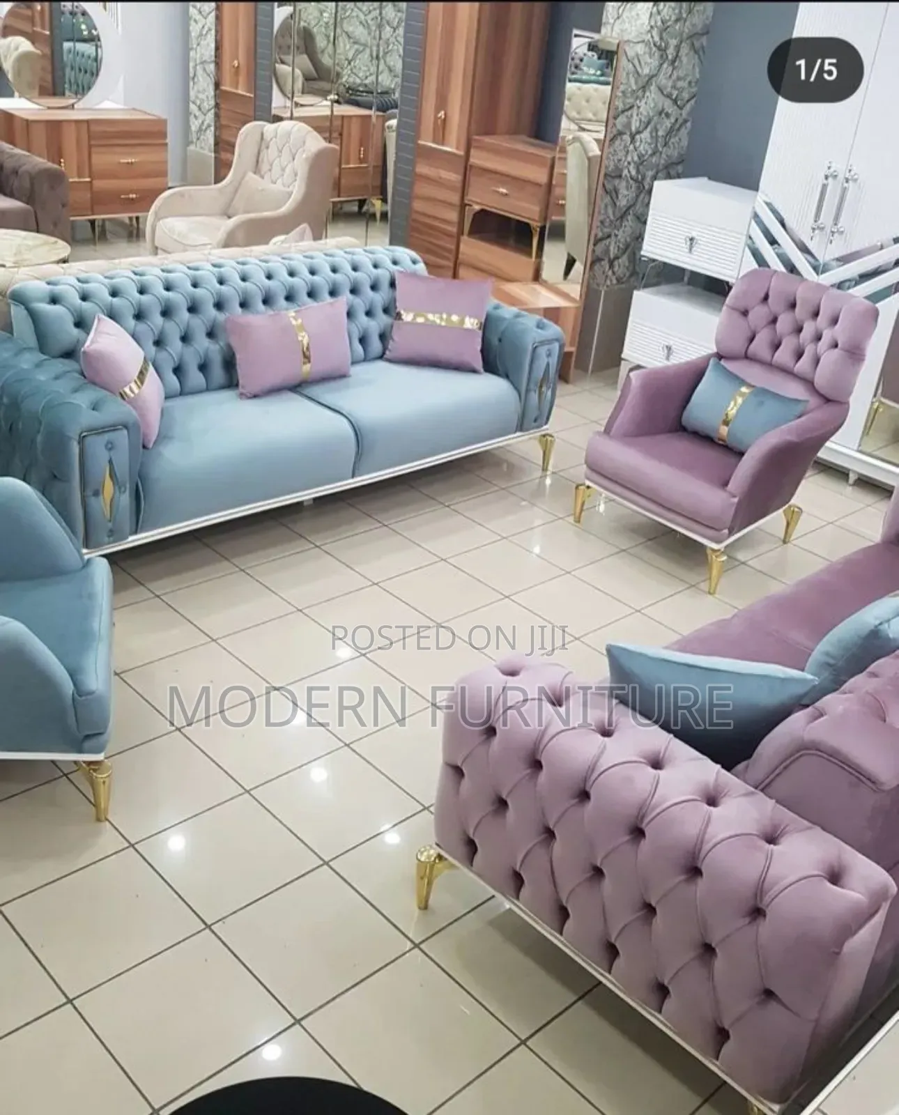Chesterfield Sofa Set