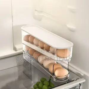 Automatic Rolling and Filling Refrigerator Egg Storage Box