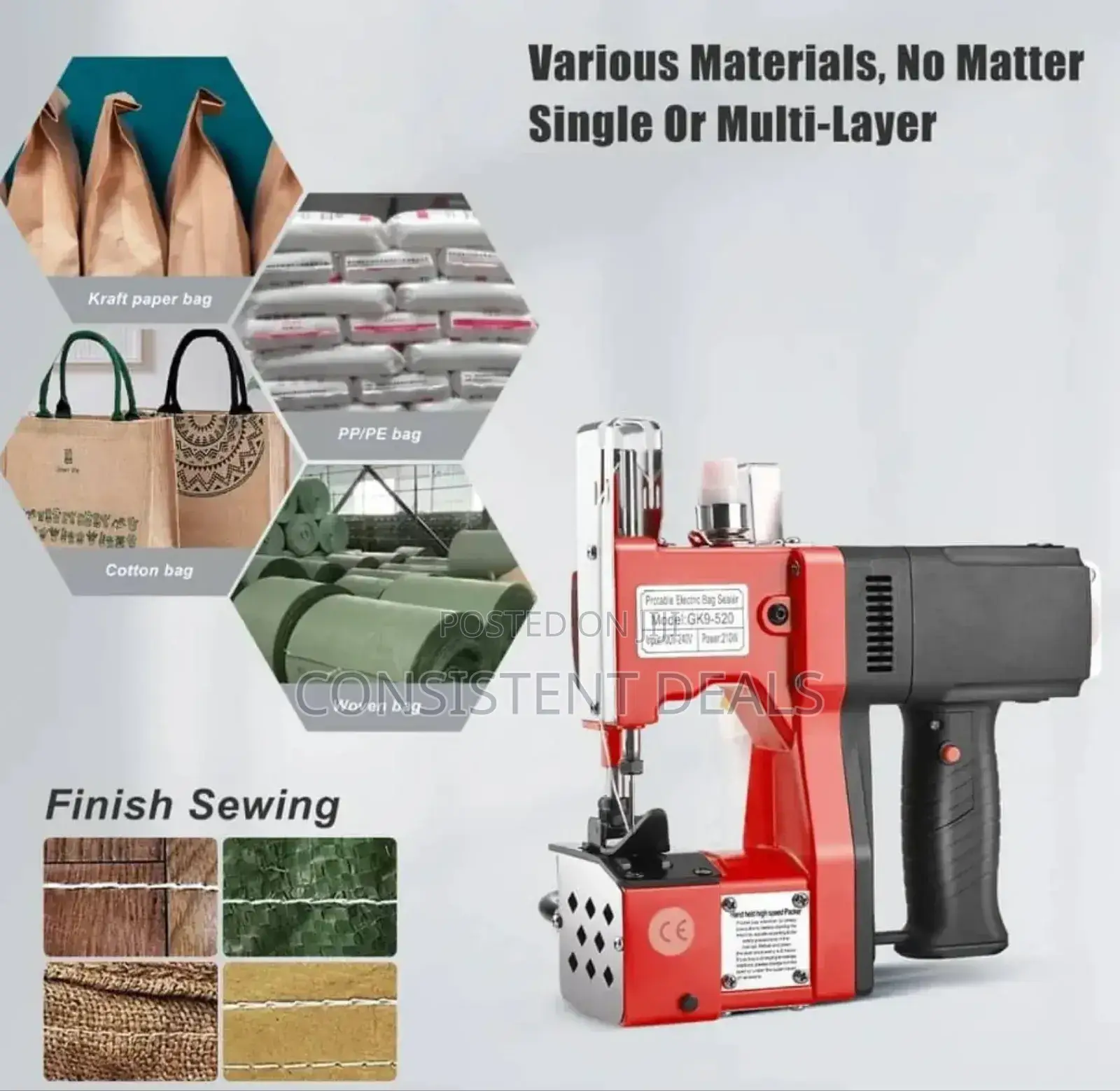 Bag Closer Sewing Machine