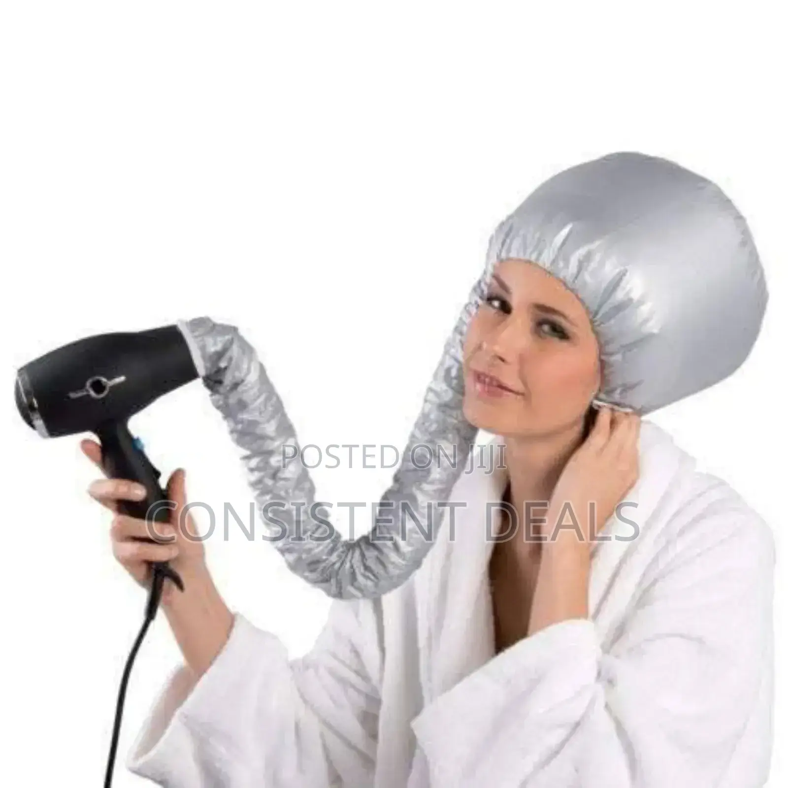 Soft Portable Hair Drying Bonnet Hood