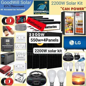 2200W Original Solar Power System Full Kit