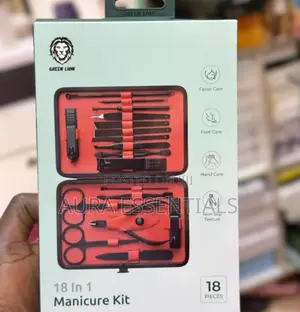 Green Lion 18 in 1 Manicure and Pedicure Set