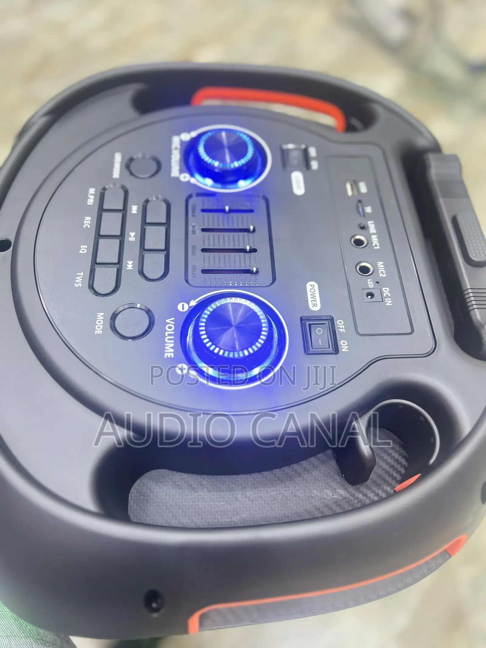 Double Wireless Microphoned Speaker